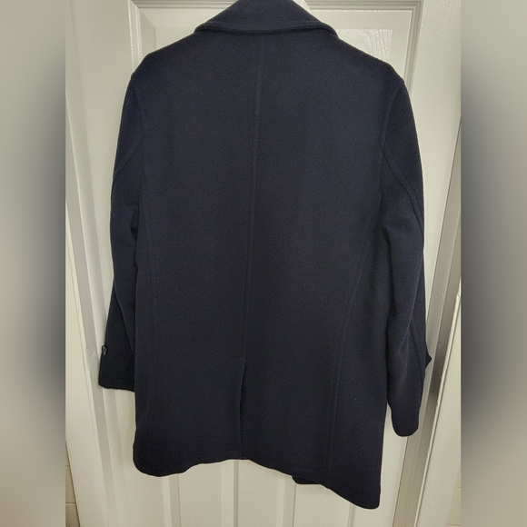 Ermenegildo Zegna Wool & Cashmere Blend Knee Length Overcoat - Picture 13 of 15